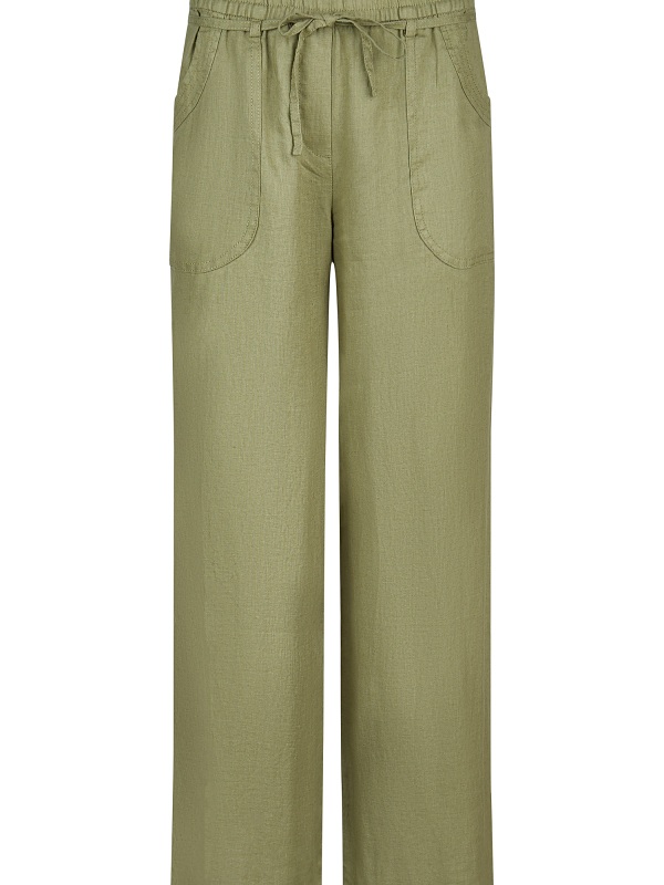 Zugbandhose von Barbara Lebek, khaki  57260062