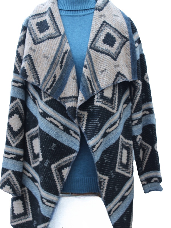 M.X.O Jacke, gemustert, 11734-1