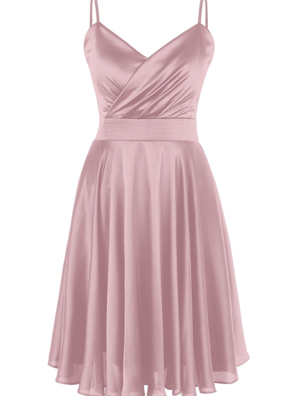 Satinkleid New Gol 13840-77 mauve VA