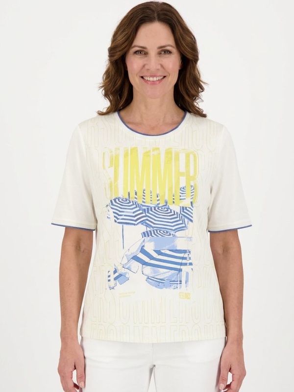 Sommershirt von Barbara Lebek, offwhite 56650062