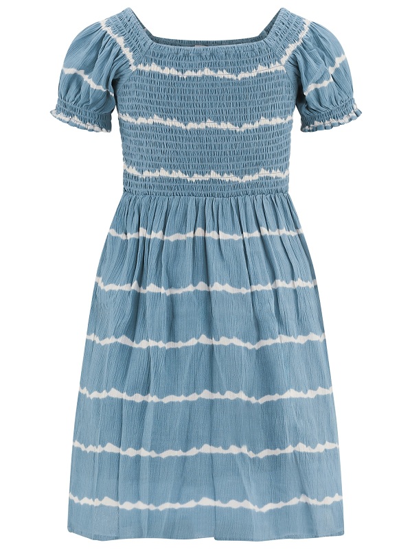 Sommerkleid von Happy Girls, dove blue 561011