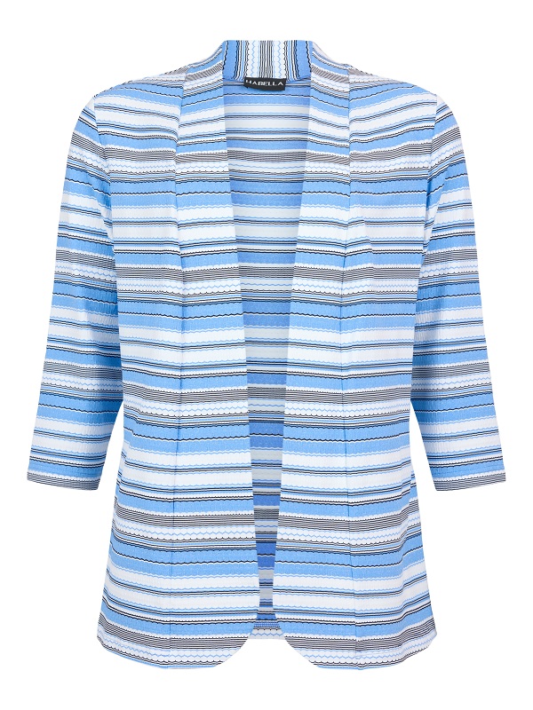 Cardigan blau-weiß gestreift, Habella, 57282