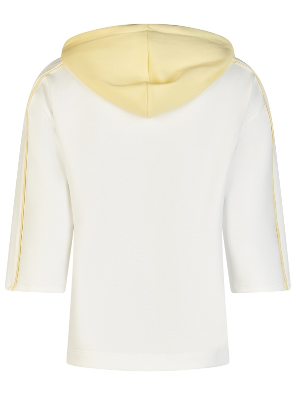 Barbara Lebek Kapuzensweatshirt, offwhite   56610062 back