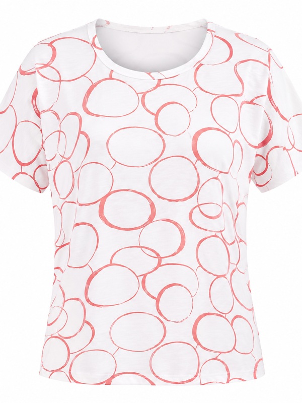 Sommershirt mit Print von Anna Menotti  031743