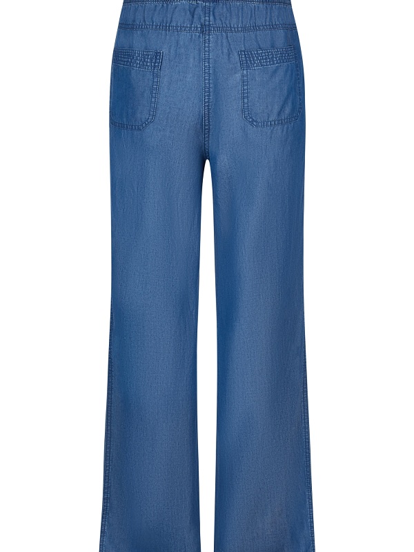 Denim-Zugbandhose von Barbara Lebek, indigo 56760062 back