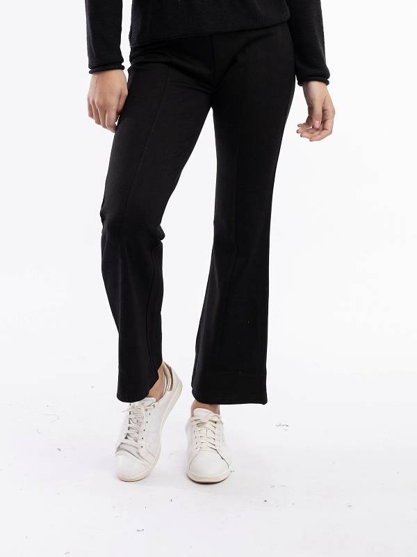 Orientique Ponty Pant Flared Wide Band 4645 close-up