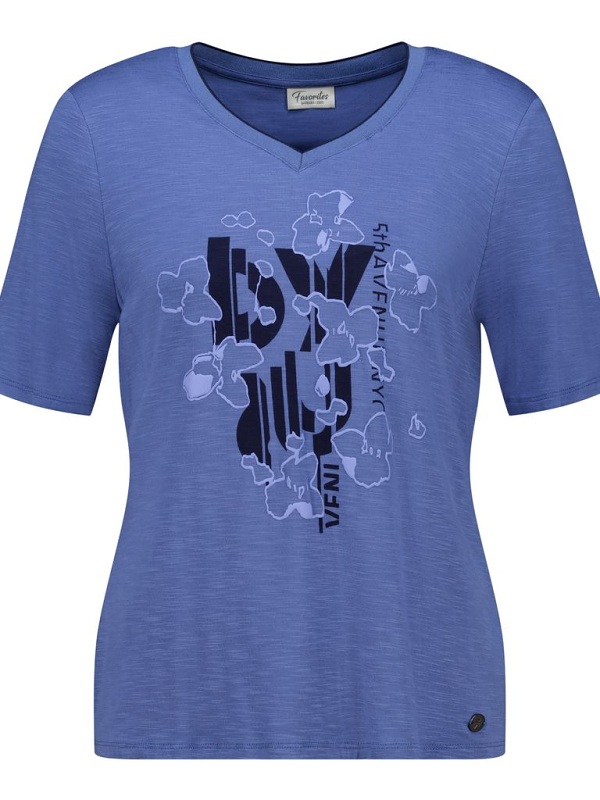 Sommershirt von Barbara Lebek, indigo 56720062 front