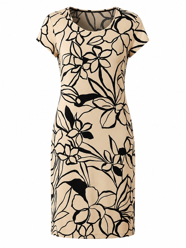 Kleid mit floralem Allover-Print von Seidel  X1927-18