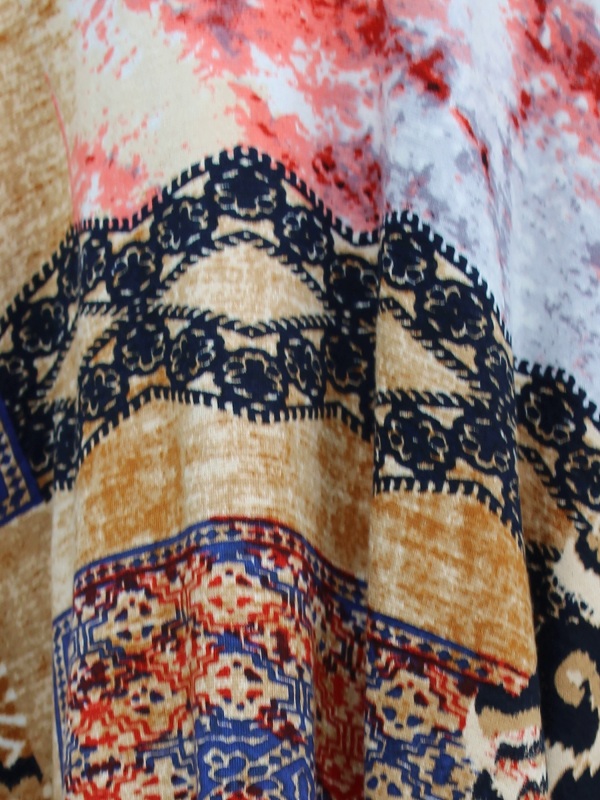 Isfahani Dress Bubble Orientique Print