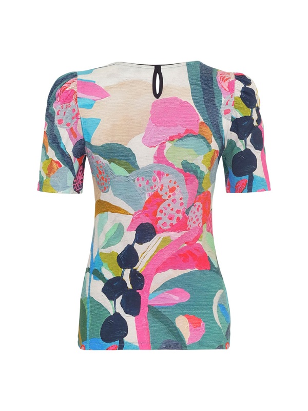 Dolcezza T-Shirt in frischen Sommerfarben R2535 hinten