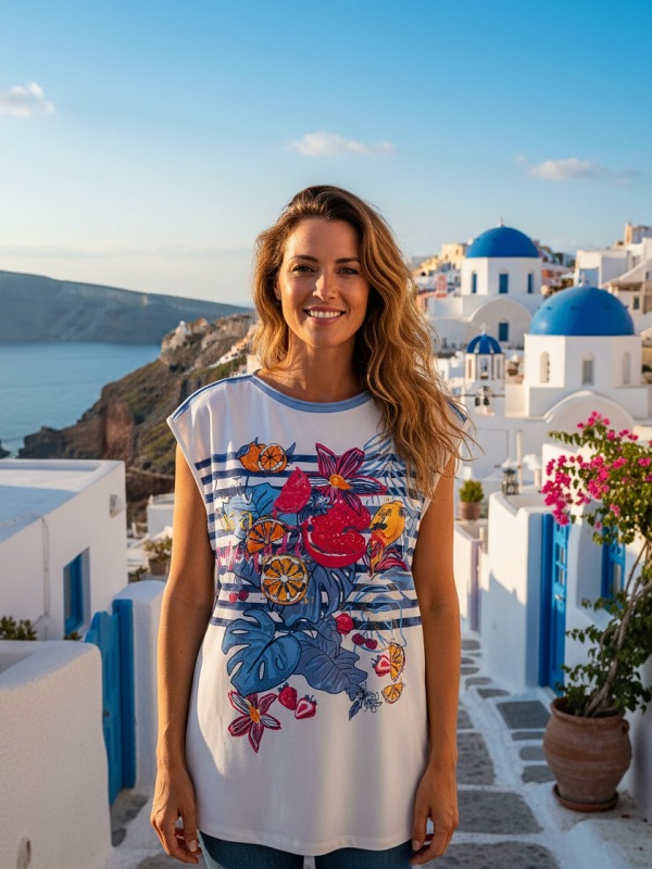 Damen Shirt-Top von Barbara Lebek 86140032 Bild