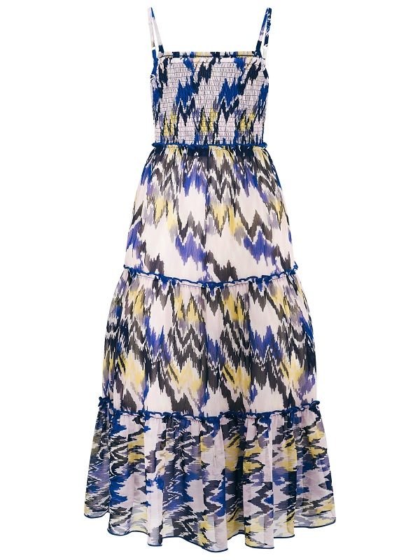 Sommerkleid von Happy Girls, royal blue 561007 back