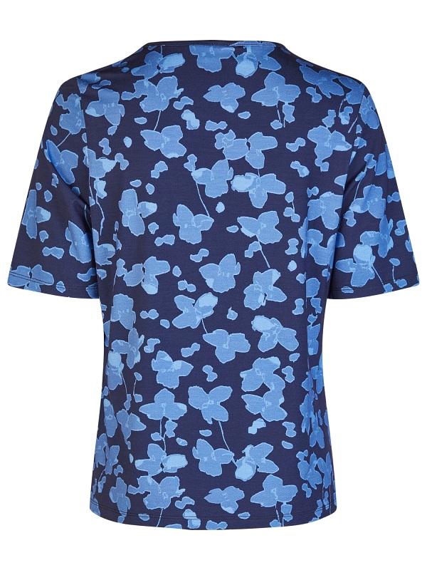 Sommershirt von Barbara Lebek, navy 56700062 back