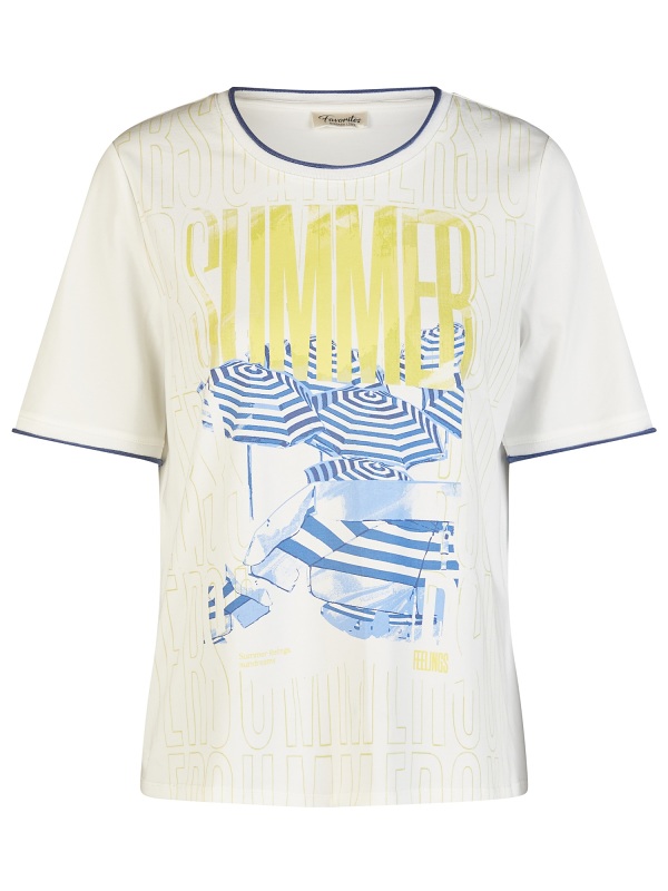 Sommershirt von Barbara Lebek, offwhite 56650062 front