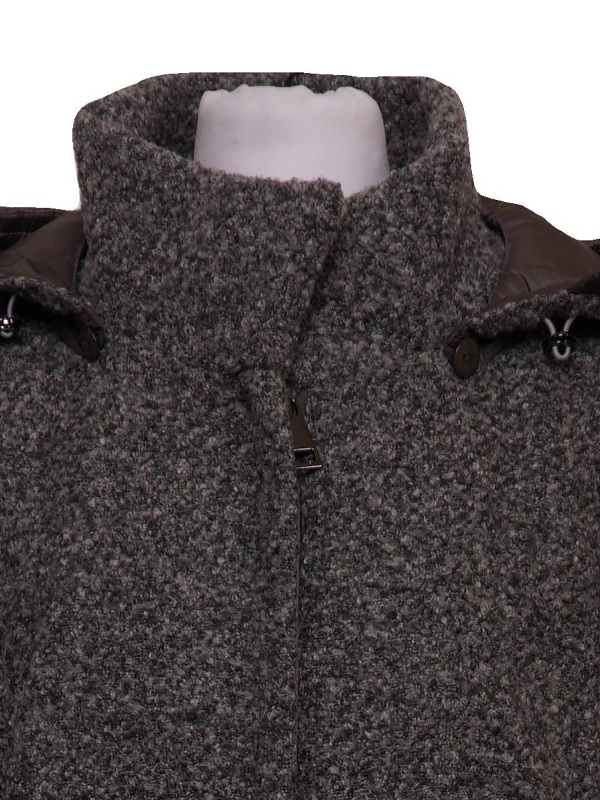  Barbara Lebek Wolljacke mit Kapuze - 10140042 close