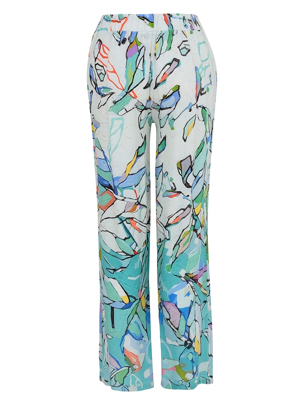 Dolcezza Hose Half Moon Morning - wide leg  25618 back