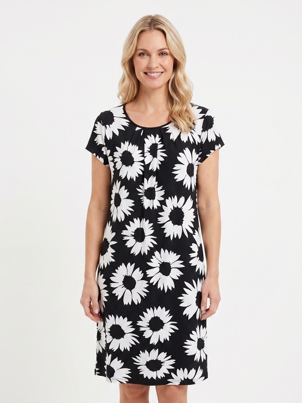 Sommerkleid von Pastunette, schwarz-weiss 16231-200-3 style