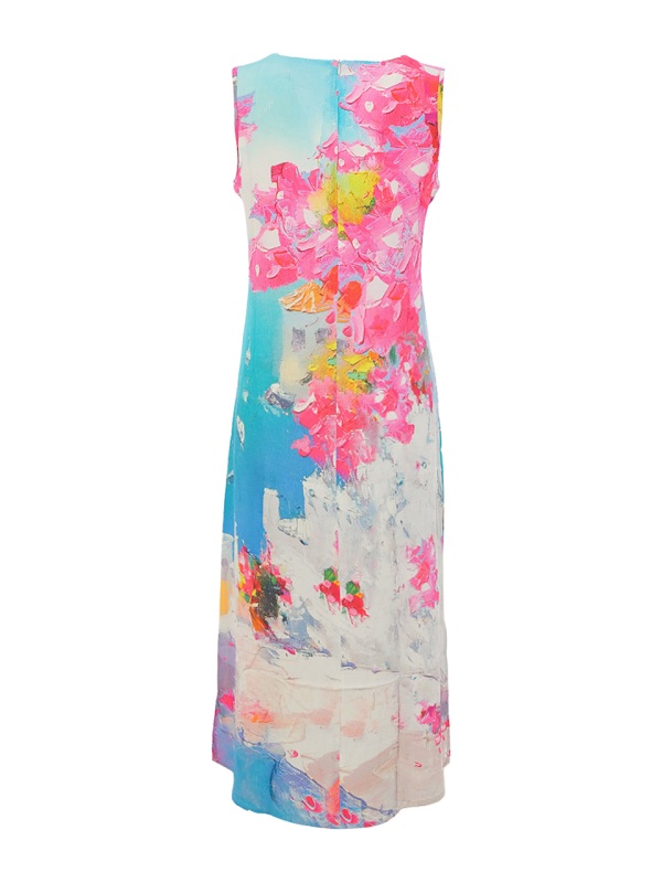 Dolcezza Santorini Midi Dress 26605  back