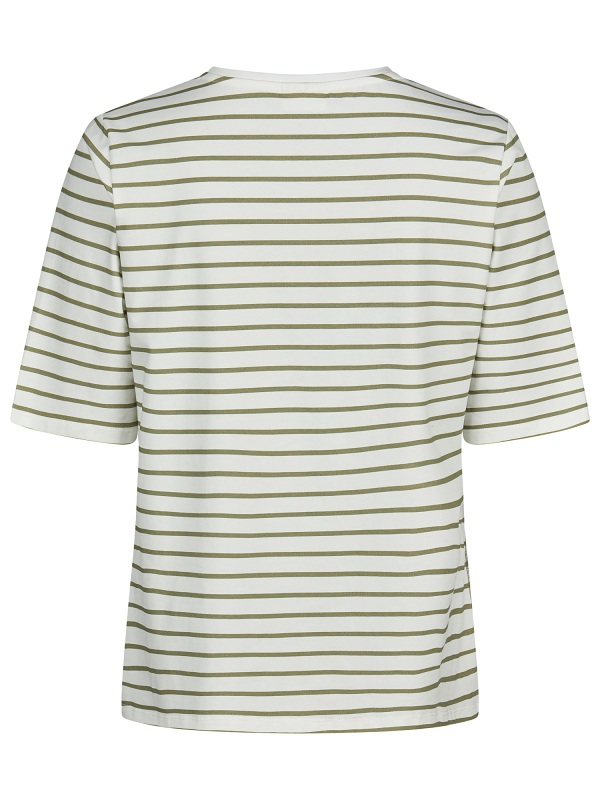 Sommershirt von Barbara Lebek, khaki  62040062 back