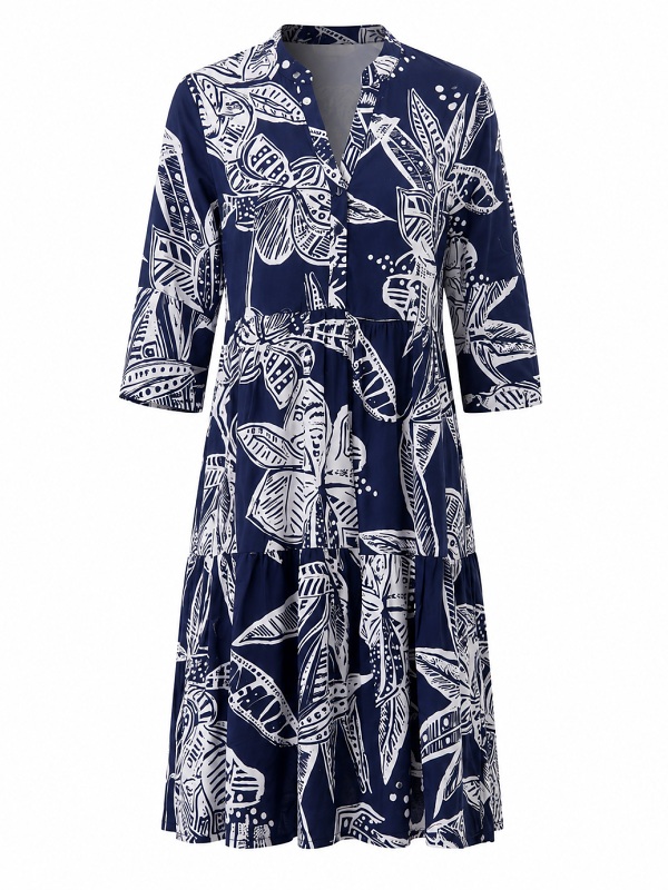Midikleid mit floralem Print von One Summer 30471210