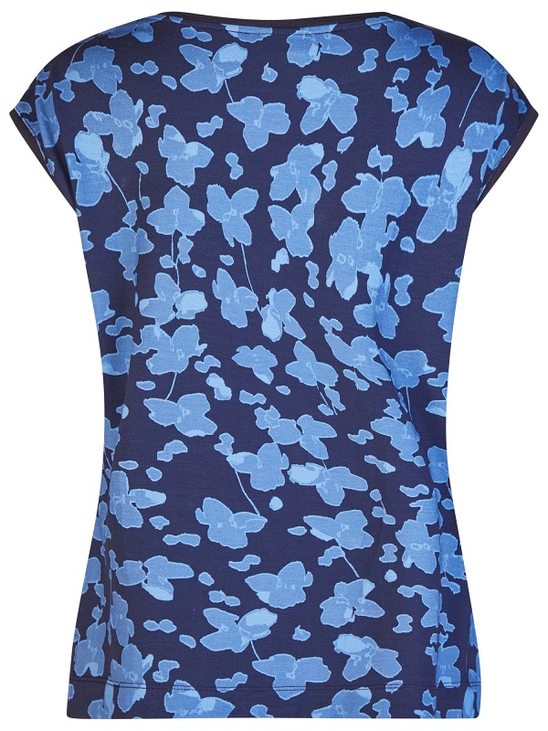 Sommershirt von Barbara Lebek, navy 56690062 back