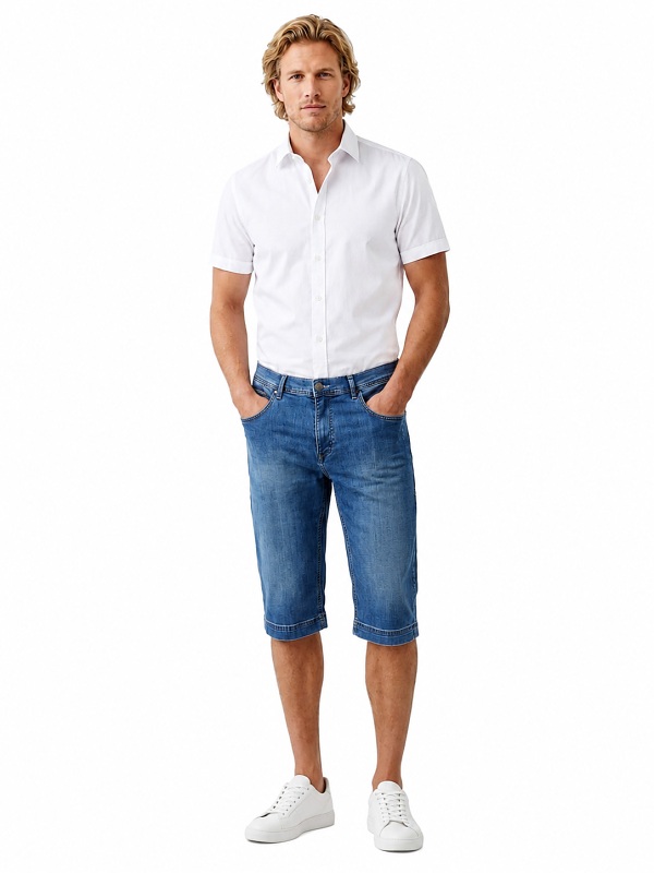 Pioneer Megaflex Bermuda Jeans Bill P013601.6710 style