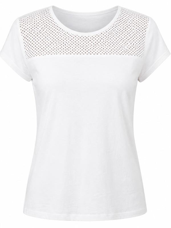 Shirt mit Mesh-Einsatz von Seidel D1043-11
