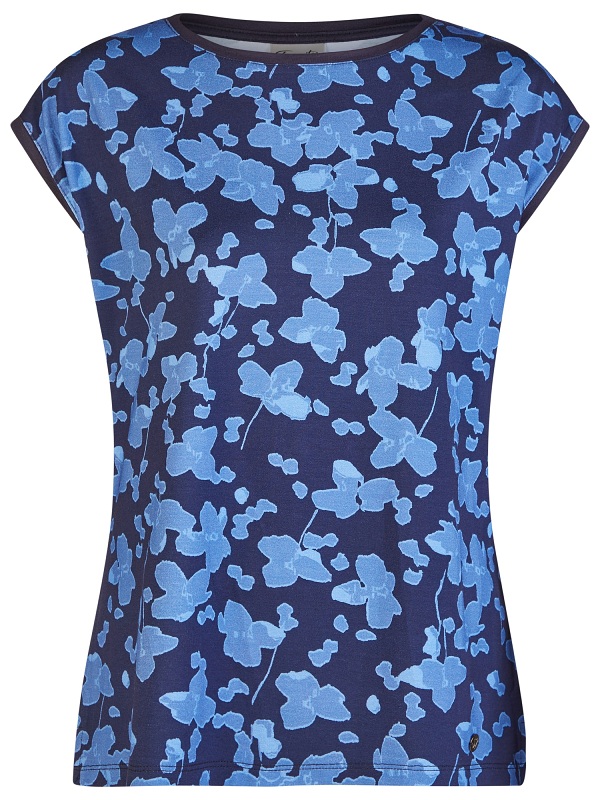 Sommershirt von Barbara Lebek, navy 56690062 front