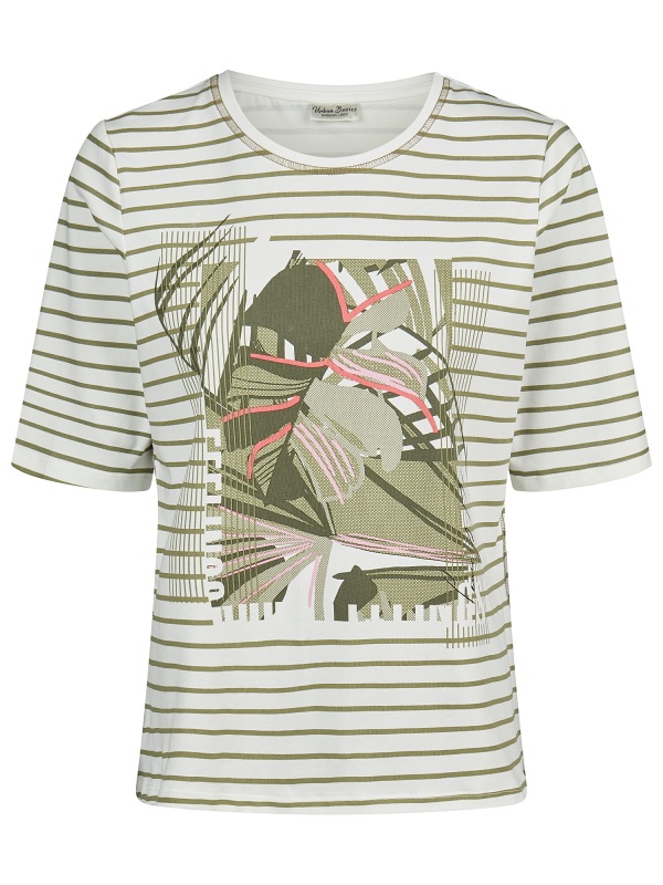 Sommershirt von Barbara Lebek, khaki  62040062