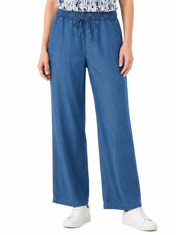Sommerhose von LEBEK mittelblau 56760062 style