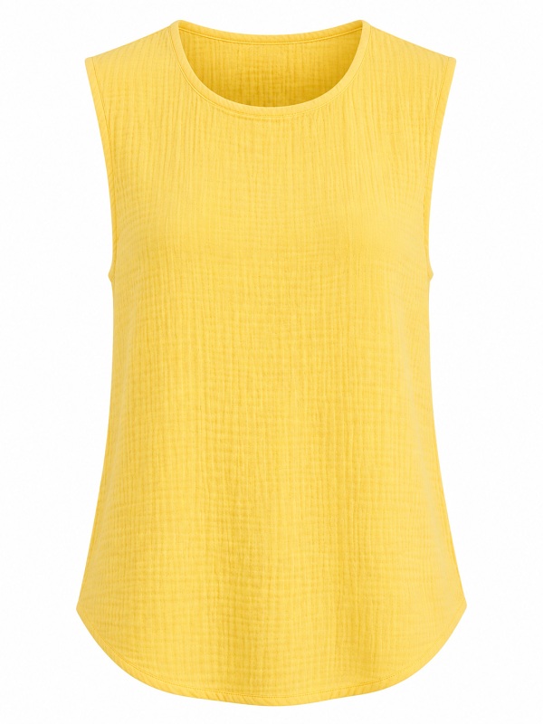 Ärmelloses Musselin-Top von Navigazione 50048