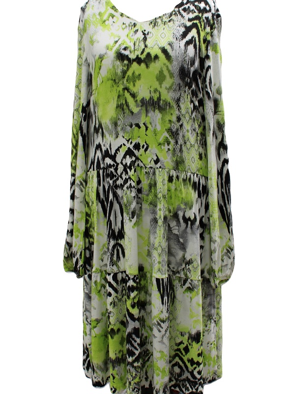Kleid von top secret, sharp green print, 220716174