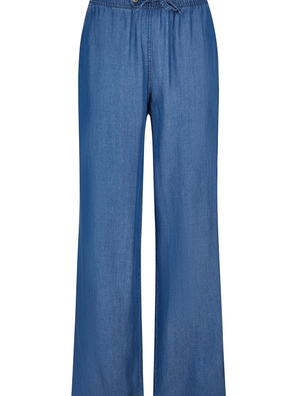 Denim-Zugbandhose von Barbara Lebek, indigo 56760062 front