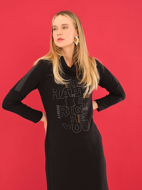 Dolcezza Knielanges Etuikleid 75115 close-up