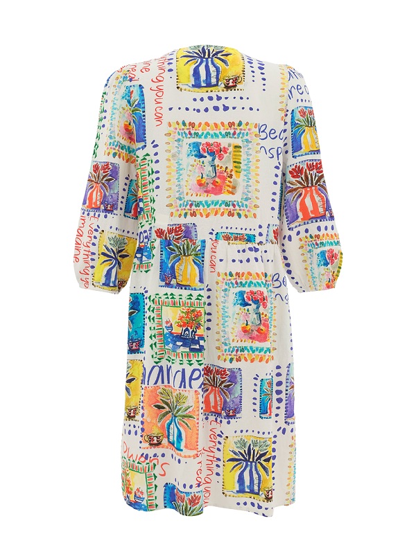 Dolcezza 'My Handmade Garden' Kleid 26626  back