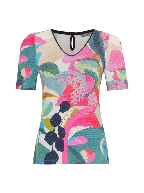 Dolcezza T-Shirt in frischen Sommerfarben R2535