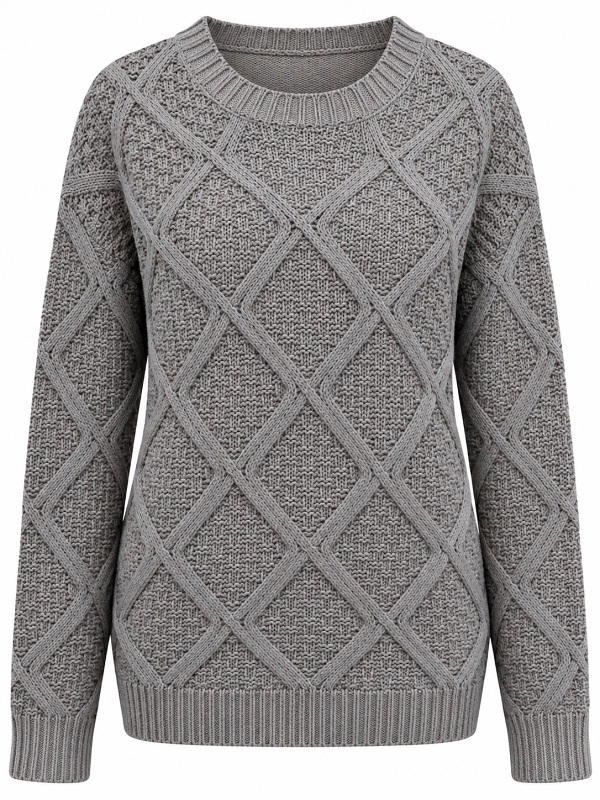 Pullover M.X.O. grey meliert, 53513