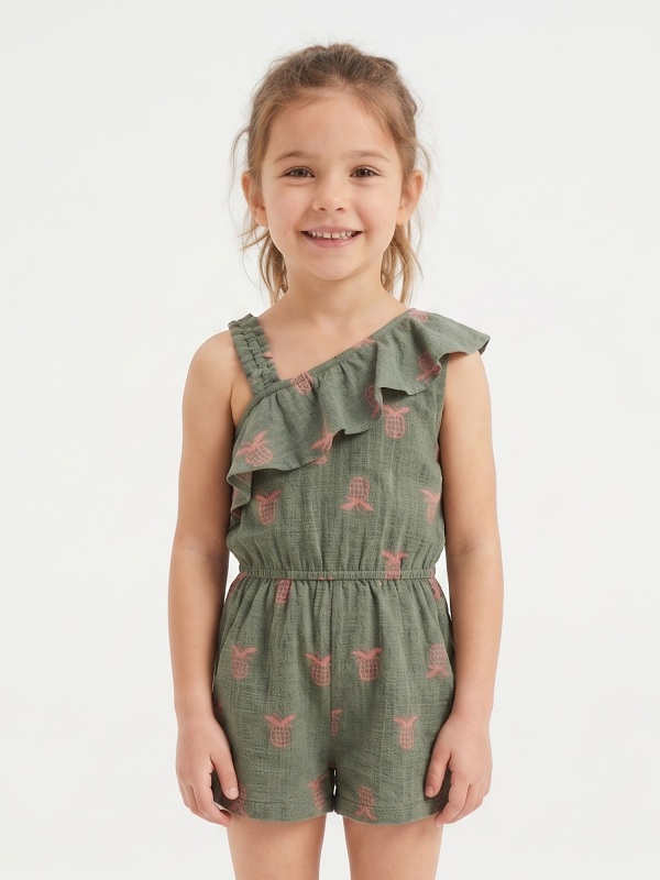 Jumpsuit von Happy Girls, olive  861301 close