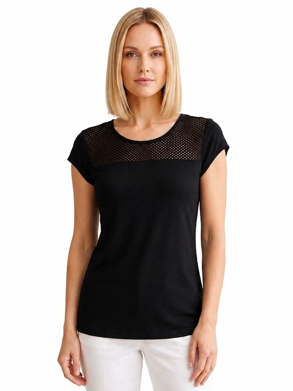 Shirt mit Mesh-Einsatz von Seidel D1043-99 style