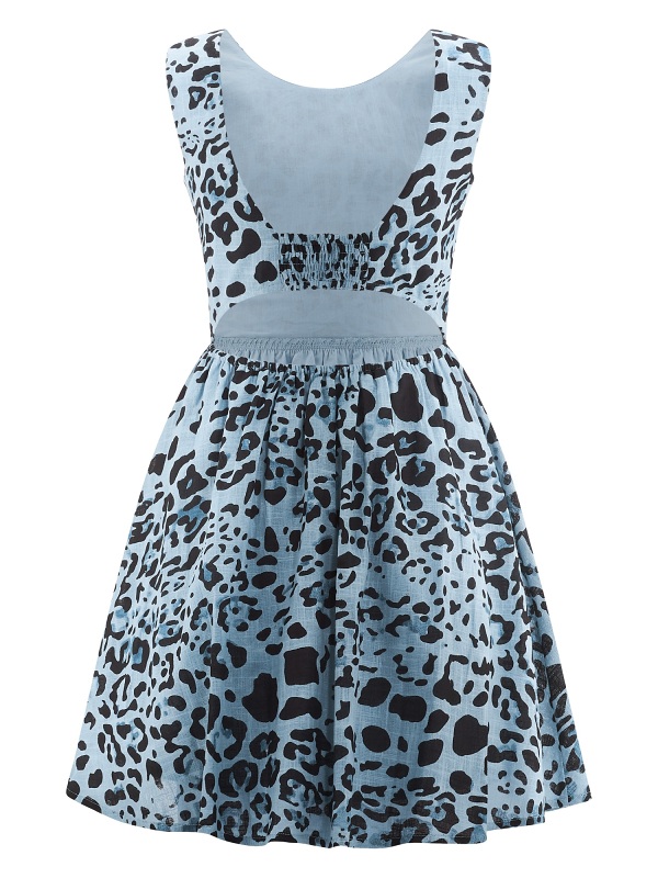 Sommerkleid von Happy Girls, light blue 561020 back