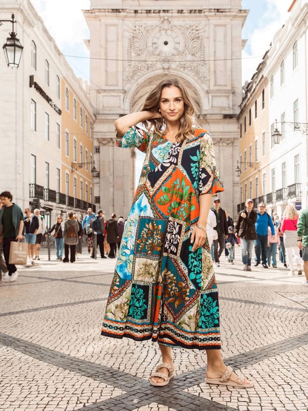 Orientique Cabo Fria Dress Peak  40204 style