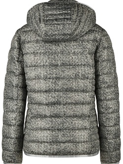 Steppjacke mit Kapuze von Barbara Lebek, dark green/sage, 31180052