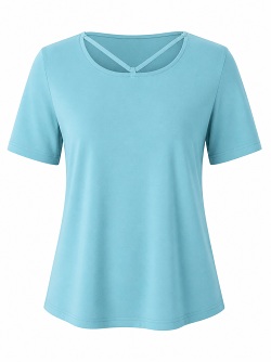 Shirt von Habella hellblau 54982