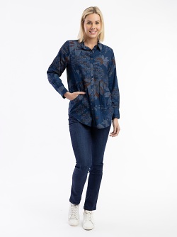 Orientique Dancing Queen Shirt Waist Seam 23057