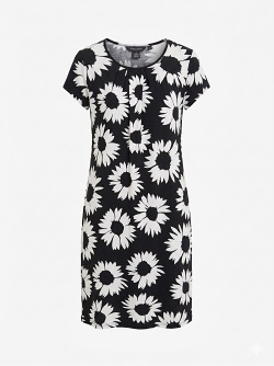 Sommerkleid von Pastunette, schwarz-weiss 16231-200-3