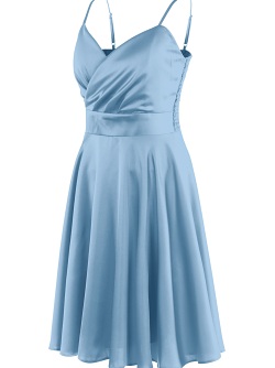 Satinkleid New Gol 13840-54 indigo 