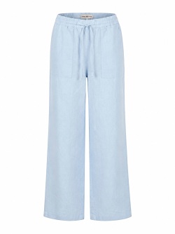 Culotte Leinenhose Cannes von Anna Montana iceblue 5600