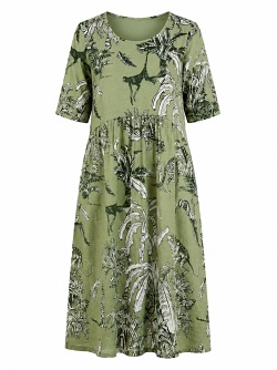 Midikleid im Safari-Look von One Summer 3058701