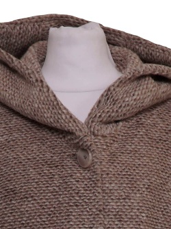 Barbara Lebek Wolljacke mit Kapuze - 30060032