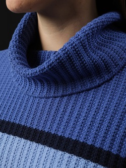 GolleHaug Pullover mit Rollkragen und Strukturmuster - 02521-11105